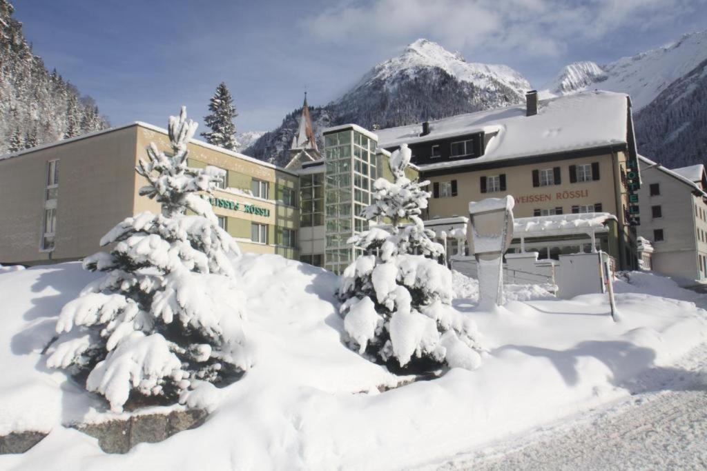 Hotel Weisses Rössli Göschenen Exterior foto